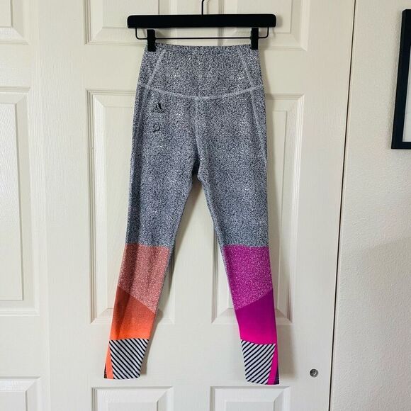 Adidas x Peloton 7/8 Length HEAT.RDY Tights Leggings Size XS - Picture 10 of 11